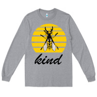 Heather Grey Bee Kind Long Sleeve Tee - Bettercallsaul