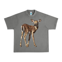 Tornado white tailed fawn deer Urban Heavy Tee - LillyAllenDesigns