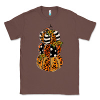 Chestnut leopard pumpkin polka dot sunflower Classic Tee - JahusDesignShop