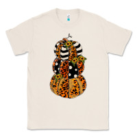 Natural leopard pumpkin polka dot sunflower Classic Tee - JahusDesignShop