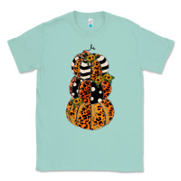Seafoam leopard pumpkin polka dot sunflower Classic Tee - JahusDesignShop