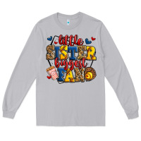 Moon Dust little sister biggest fan softball Long Sleeve Tee - Jasminsmagicworld