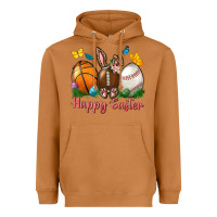 Meerkat Happy Easter Sports With Butterfly Heavyweight Hoodie - BundleAndBundleShop
