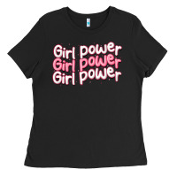 Black girl power Ladies Tee - MaliasSmallBusiness
