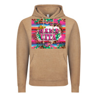 Vintage Coffee mama cita cactus serape Vintage Hoodie - LillyAllenDesigns
