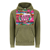 Vintage Olive mama cita cactus serape Vintage Hoodie - LillyAllenDesigns