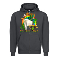Smoke Happy Dentist St. Patrick's Day Zipper Hoodie - HowdyJamesFarm