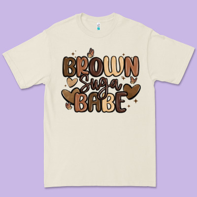 Brown Sugar Babe Premium Tee Designed By Maliassmallbusiness