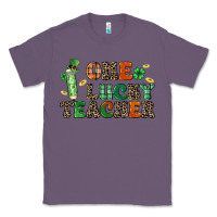 Lavender one lucky teacher Classic Tee - LillyAllenDesigns