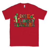 Red one lucky teacher Classic Tee - LillyAllenDesigns