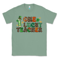 Sage one lucky teacher Classic Tee - LillyAllenDesigns