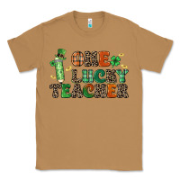 Toasted Coconut one lucky teacher Classic Tee - LillyAllenDesigns