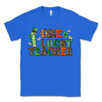 True Royal one lucky teacher Classic Tee - LillyAllenDesigns