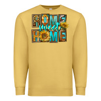 Antique Gold Western Home Sweet Home Premium Sweatshirt - FaDigitalArtStudio