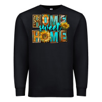 Black Western Home Sweet Home Premium Sweatshirt - FaDigitalArtStudio