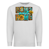 Dove Grey Western Home Sweet Home Premium Sweatshirt - FaDigitalArtStudio