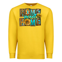 Lemon Western Home Sweet Home Premium Sweatshirt - FaDigitalArtStudio