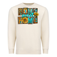 Sandshell Western Home Sweet Home Premium Sweatshirt - FaDigitalArtStudio