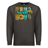 Smoke Western Home Sweet Home Premium Sweatshirt - FaDigitalArtStudio