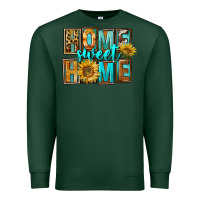 Sports Green Western Home Sweet Home Premium Sweatshirt - FaDigitalArtStudio