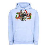 Pigment Grape Ice panda joy christmas Urban Hoodie - LillyAllenDesigns