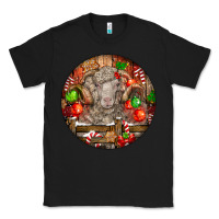 Black Christmas Merino Wool Sheep Classic Tee - LillyAllenDesigns