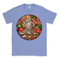 Colony Blue Christmas Merino Wool Sheep Classic Tee - LillyAllenDesigns