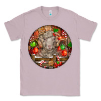 Lilac Christmas Merino Wool Sheep Classic Tee - LillyAllenDesigns