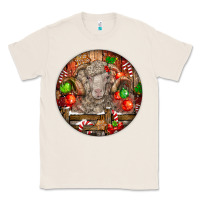 Natural Christmas Merino Wool Sheep Classic Tee - LillyAllenDesigns
