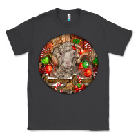 Smoke Christmas Merino Wool Sheep Classic Tee - LillyAllenDesigns