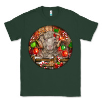 Sports Green Christmas Merino Wool Sheep Classic Tee - LillyAllenDesigns