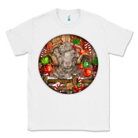 White Christmas Merino Wool Sheep Classic Tee - LillyAllenDesigns