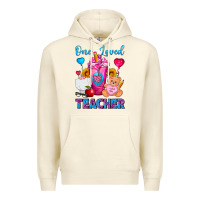 Sandshell One Loved Teacher Valentines Day Cold Drink Frappe Premium Hoodie - FaDigitalArtStudio