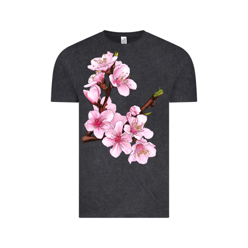 Peach Blossom Illustrations Vintage Tee by LillyAllenDesigns | Teevron