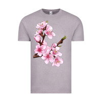 Vintage Zinc Peach Blossom Illustrations Vintage Tee - LillyAllenDesigns