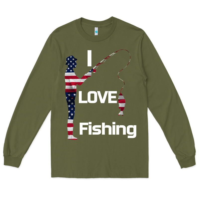 I Love Fishing Long Sleeve Tee by Bettercallsaul | Teevron