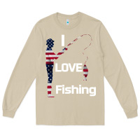 Mushroom I love fishing Long Sleeve Tee - Bettercallsaul