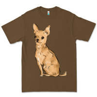 Cacao chihuahua Premium Tee - MaliasSmallBusiness