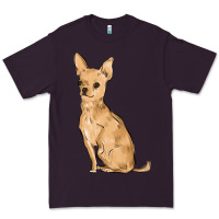 Plum chihuahua Premium Tee - MaliasSmallBusiness