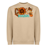 Mushroom Cozy season Thanksgiving Heavyweight Sweatshirt - NancyCooperArtShop