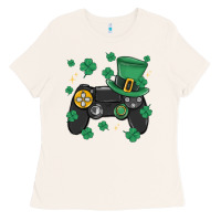 Bone video game st patricks day Ladies Tee - MaliasSmallBusiness