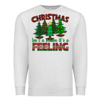 Oatmeal Heather christmas isn't a season it's a feeling Premium Sweatshirt - BundleAndBundleShop