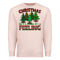 Pale Pink christmas isn't a season it's a feeling Premium Sweatshirt - BundleAndBundleShop