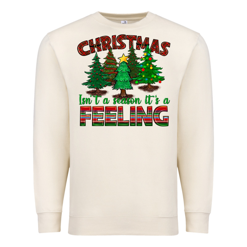 Christmas Isn't A Season It's A Feeling Premium Sweatshirt by BundleAndBundleShop | Teevron