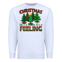 White christmas isn't a season it's a feeling Premium Sweatshirt - BundleAndBundleShop