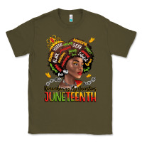 Army Green remembering my ancestors juneteenth Classic Tee - LillyAllenDesigns