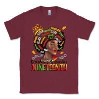 Burgundy remembering my ancestors juneteenth Classic Tee - LillyAllenDesigns