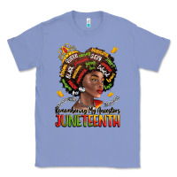 Colony Blue remembering my ancestors juneteenth Classic Tee - LillyAllenDesigns