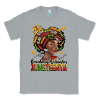 Heather Grey remembering my ancestors juneteenth Classic Tee - LillyAllenDesigns