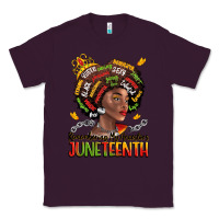 Plum remembering my ancestors juneteenth Classic Tee - LillyAllenDesigns